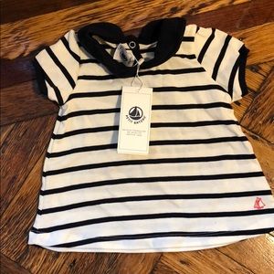 Petit Bateau adorable shirt 8-14 months